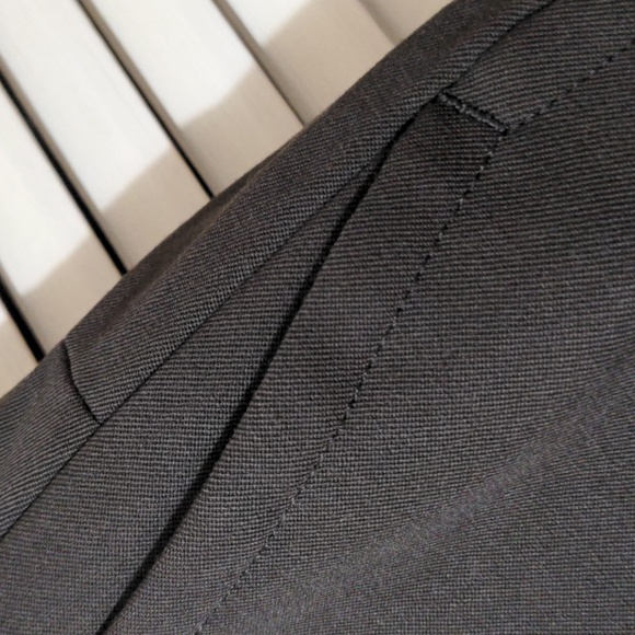 J Crew brown favorite fit wool trousers lined 6P excellent condition - Picture 3 of 5